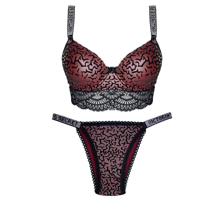 ست شورت و سوتین چرم ویکتوریا سکرت VICTORIA SECRET کد 3128